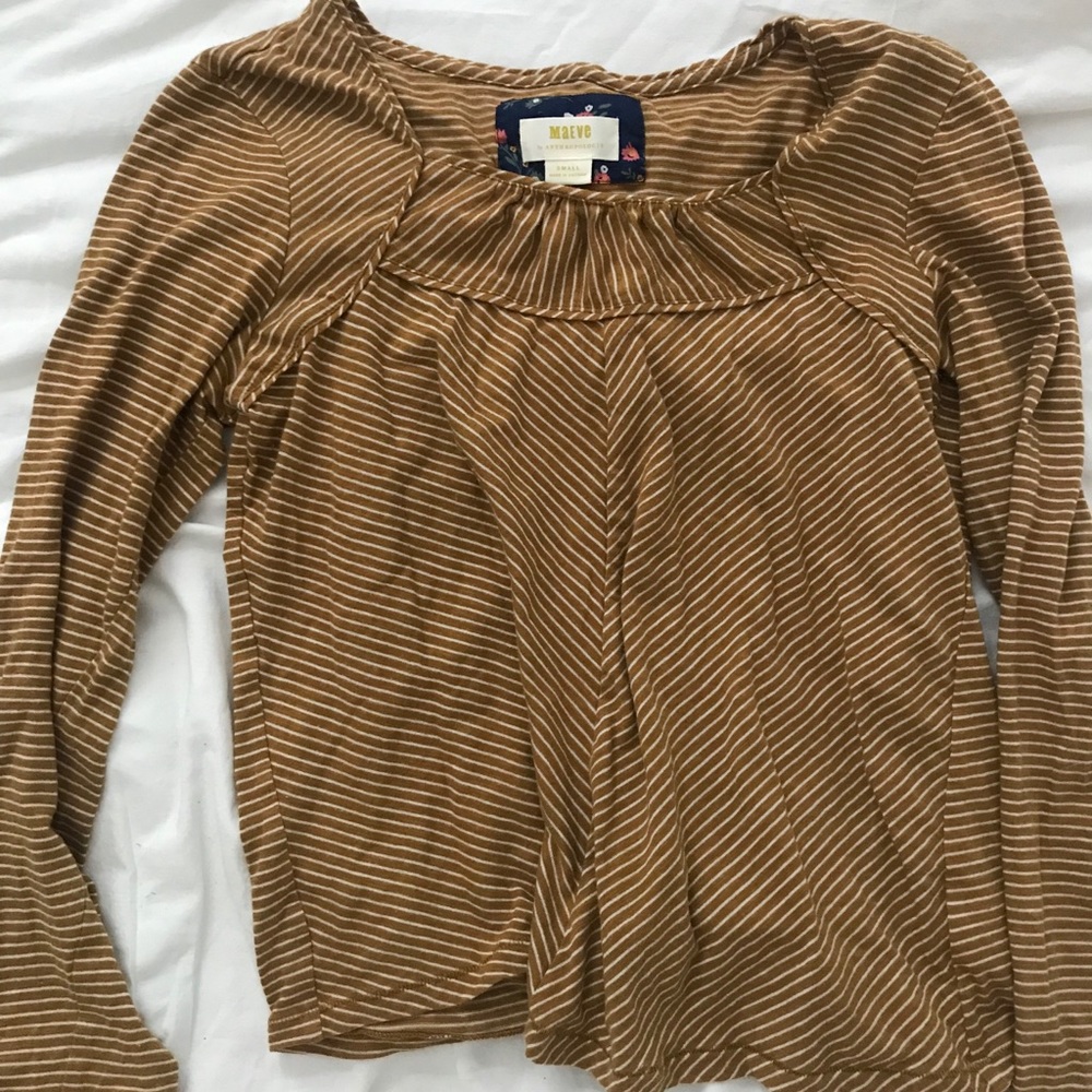 Anthropologie size small long sleeve top shirt